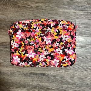 Vera Bradley Rosa Floral Laptop Bag
